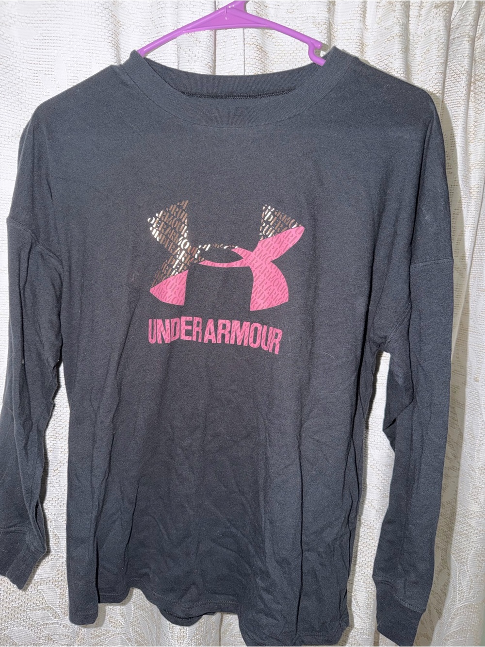 Girls Under Armour Long Sleeve T-Shirt